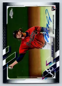 2021 Topps Chrome Rookie AUTO #RAPW Patrick Weigel (ref 213723) - Picture 1 of 2