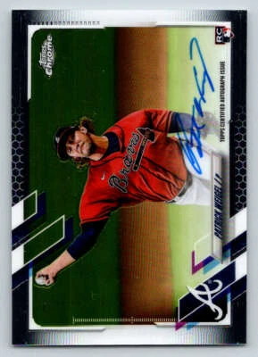 2021 Topps Chrome Rookie AUTO #RAPW Patrick Weigel (ref 213723) - Image 1 of 2