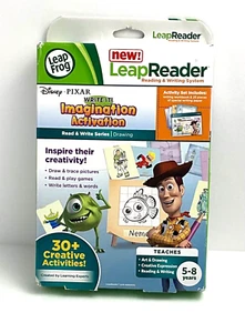 NEW LEAP READER DISNEY PIXAR IMAGINATION ACTIVATION 30+CREATIVE ACTIVITIES - Picture 1 of 2