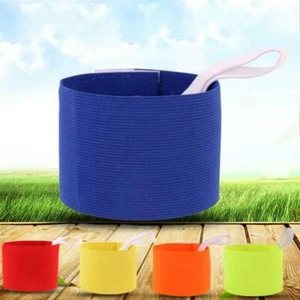 Team Unit Anti Off Sleeve Multicolor Adjustable Anti Slip Game Arm Band R - Picture 1 of 17