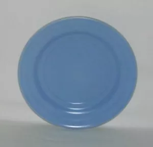 Hazel Atlas Glass TWENTIETH CENTURY Little Hostess Blue Child's Plate - Picture 1 of 1