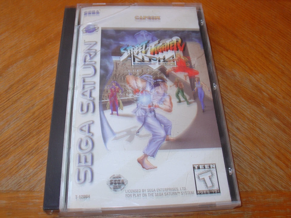 Street Fighter Alpha: Warriors' Dreams (Sega Saturn, 1996) CIB Tested Authentic - Image 1 of 4
