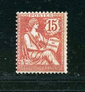 FRANCE STAMP TIMBRE YVERT N° 125 " MOUCHON 15c VERMILLON " NEUFS xx TB - Foto 1 di 1