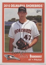 2010 MultiAd Sports Delmarva Shorebirds James Brandhorst #6