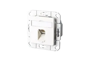 Metz Connect Anschlussdose,Kat.6 TN E-DATC6-1Upk-rws reinweiß Kupfer