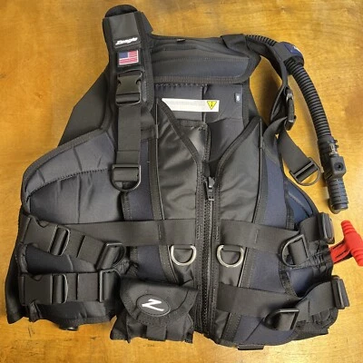 Compensador de flotabilidad de buceo resistente ZEAGLE Zena BCD talla mediana para mujer Foto 1 de 4