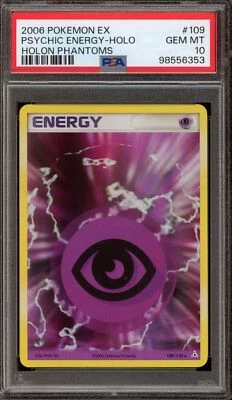Pokemon Psychic Energy EX Holon Phantoms Holo Rare #109 PSA 10 Gem Mint - Image 1 of 2