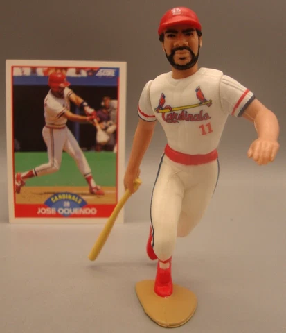 1990 LOOSE STARTING LINEUP SLU FIGURE JOSE OQUENDO ST LOUIS CARDINALS Cover