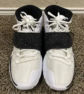 Very Nice Size 13 Nike Kyrie 6 TB Oreo White Black Basketball Shoes CK5869-101 - Picture 1 of 6