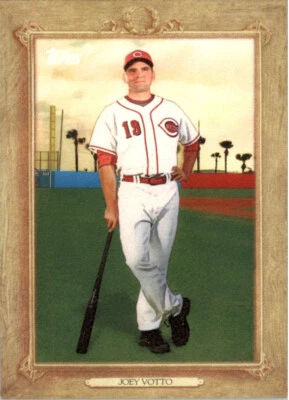 2010 Topps Turkey Red #TR58 Joey Votto Cincinnati Reds - Image 1 of 2