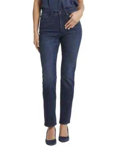 NYDJ Petite Sheri Rinse (dark wash) Slim Jean Women's 16P NWT (47) - Picture 1 of 8
