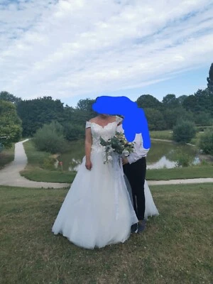 robe de mariée scarlett ivoire - Photo 1/4