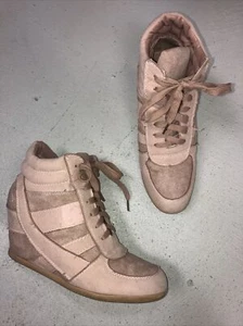 Scarpe alte donna Charlotte Russe taglia 9 sneakers zeppa - Foto 1 di 11