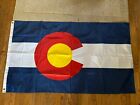 Colorado State Flag 3x5 Double Sided Metal Grommets 3-ply Polyester
