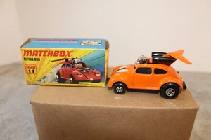 VINTAGE MATCHBOX LESNEY SUPERFAST # 11 FLYING BUG DIECAST 1/64 ORANGE - Picture 1 of 6