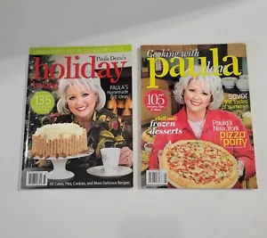 2007 Cooking With Paula Deen & Holiday Baking Magazines Recipe Books - Imagen 1 de 5