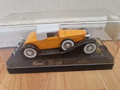1/43 SOLIDO AGE D'OR - CLASSIC CORD COUPE YELLOW DIECAST CAR REF 4080 - Image 1 of 3