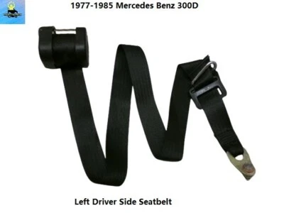 1238605485 77-85 Mercedes Benz 300D cinturón de seguridad delantero izquierdo retractor Foto 1 de 4