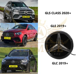 EMBLEMA ESPEJO CLASE MERCEDES GLE GLS INSIGNIA ESTRELLA LED LUZ ILUMINADA - Imagen 1 de 5