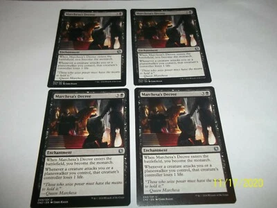 Marchesa's Decree  Conspiracy: Take the Crown x4 NM/LP - Image 1 of 2