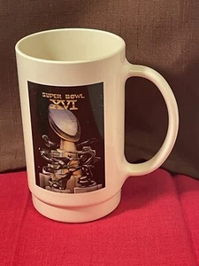 Taza de plástico duro Super Bowl XVI 1982 San Francisco 49ers - Imagen 1 de 6