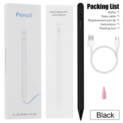 1st 2nd Generation Pencil Pen Stylus For Apple iPad 6th 7th 8th 9th 10th Gen +- - Image 1 of 4