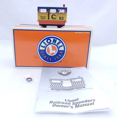 Lionel Trains 6-18469 Speeder Chessie System O Gauge C-8 L N Tested Working - Image 1 of 4