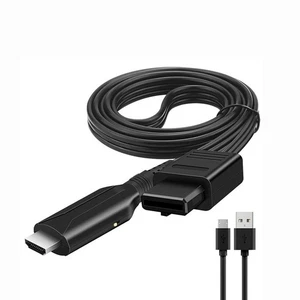 N64 To Hdmi Converter Adapter Link Cable For Nintendo N64/snes/ngc/sfc/gamecubj8 - Picture 1 of 10