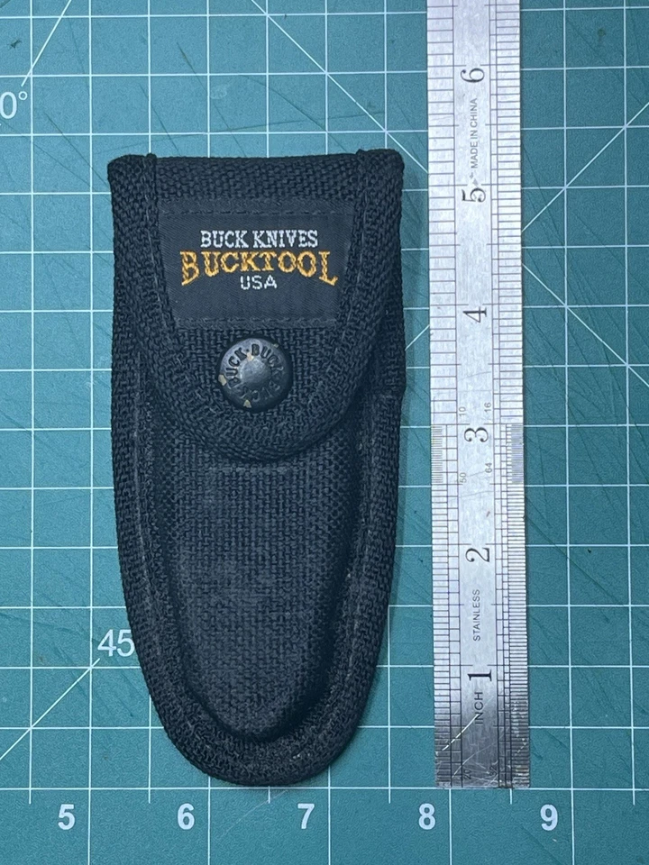 Funda de nailon oficial genuina Bucktool 360/Buck 112 - ¡SOLO funda! Foto 1 de 3