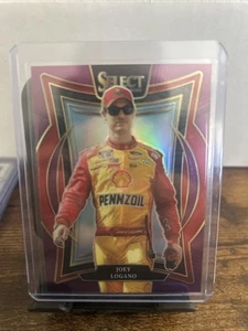 2025 Panini Select NASCAR Joey Logano PURPLE PRIZM #'d /199 - Picture 1 of 2