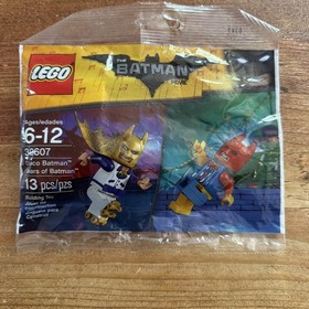 New 30607 DISCO BATMAN MOVIE & TEARS OF CLOWN Lego poly bag minifigs set