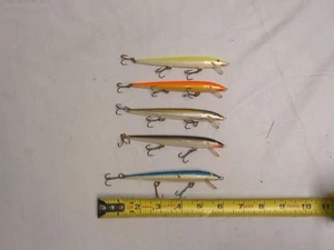 5 Rapala Floating Minnows - schön - Bild 1 von 3