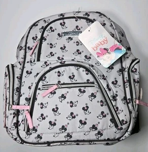 Neu! DISNEY Baby MINNIE MOUSE Wickeltasche Rucksack 14 Taschen. Isoliertasche - Bild 1 von 5