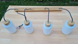 Esszimmer Lampe Buche Massiv Holz ca 125x80 cm - Bild 1 von 5