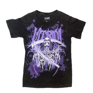 Camiseta Vitriol Heavy Metal Gótico Punk Estampado Gráfico Patín Para Hombres S Zumiez - Imagen 1 de 7