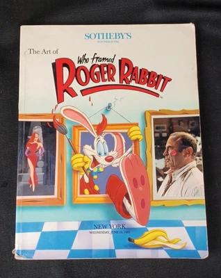 Sotheby’s Auction Catalog The Art Of Who Framed Roger Rabbit June 28, 1989 - Image 1 of 4