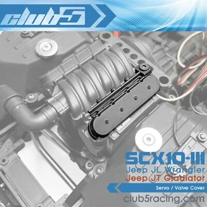 Servo / Valve Cover for SCX10 III Jeep JL Wrangler / JT Gladiator - Picture 1 of 5