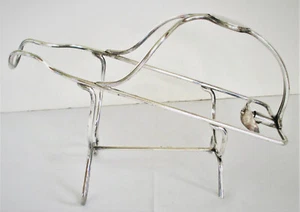 Vertidor de vino vintage con soporte para botellas de plata de vajilla - Imagen 1 de 7