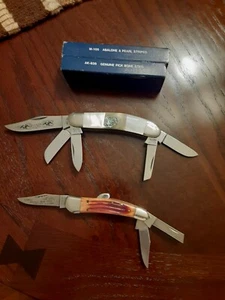 LOT OF 2 AMERICAN BLADE POCKET KNIVES W/BOXES UNUSED ( READ FOR DETAILS) - Picture 1 of 24