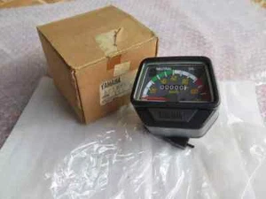 YAMAHA DT80 LC DT125 LC DT175 LC SPEEDOMETER KM/H NOS JAPAN - Imagen 1 de 5
