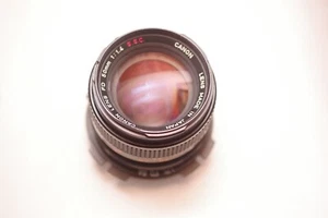 Arri LPL converted Canon FD 50mm F1.4 SSC VGC: Infinity works:aperture works, o - Picture 1 of 5