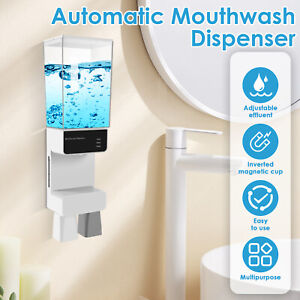 Automatic Mouthwash Dispenser 3 Adjustable Level Wall Mouthwash Dispenser sdRYr