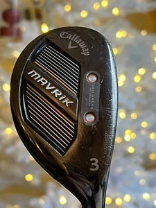 Callaway Mavrik 3 Hybrid 18* Project X Catalyst 75 6.0 Stiff Graphite Mens RH HC - Picture 1 of 8