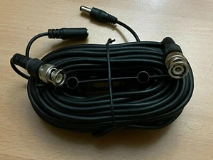 2 Pack 50 Feet BNC Video Power Cable Extension CCTV Security Camera Cable - Picture 1 of 4