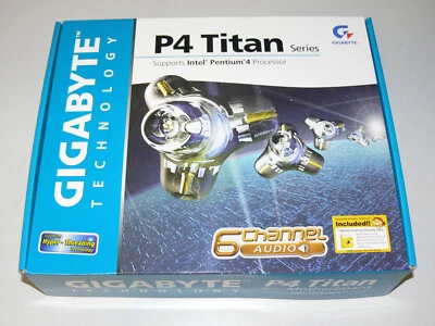 GIGABYTE GA-8ST800 Motherboard P4 Titan Series Intel Socket 478 Neu - Image 1 of 4