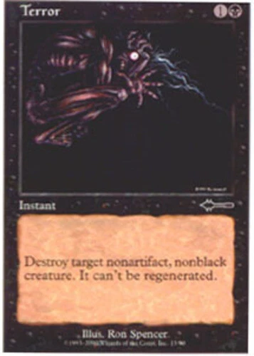 Terror ~ Lightly Played Beatdown MTG Magic UltimateMTG Black Card - Image 1 of 1