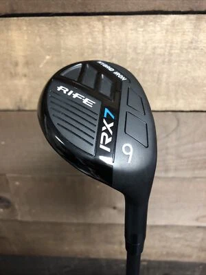 USED RH Men's Rife RX7 All True Hybrid Iron #9 Regular Flex Graphite 5856-KBCM - Image 1 of 4
