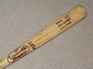 Ken Caminiti Javy Lopez gebrauchter Schläger 2001 Atlanta Braves Astros Padres - Bild 1 von 7