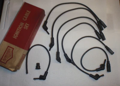 MADE USA Spark Plug Ignition Cable Wire Set 1952-1955 Ford 215 223 6-cyl Six - Image 1 of 4