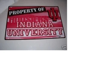 NEVER HUNG UP MINT 1996 "PROPERTY INDIANA HOOSIERS Bobby Knight SIGN - Picture 1 of 1